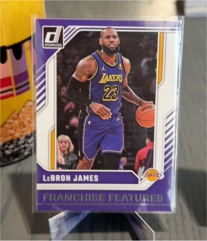 2024-25 Panini Donruss #15 LeBron James Franchise Features — front
