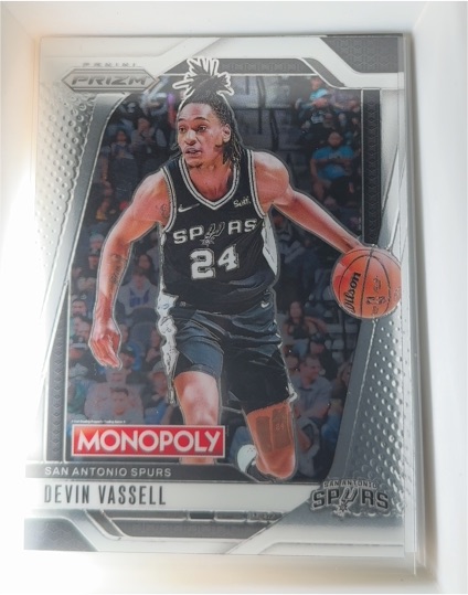 2024-25 Panini Prizm Monopoly #74 Devin Vassell — front