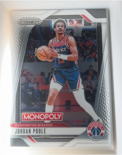 2024-25 Panini Prizm Monopoly #85 Jordan Poole — front