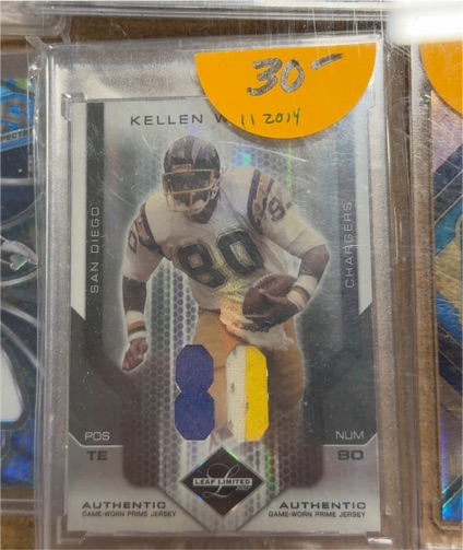 2007 Leaf Limited #80 Kellen Winslow — front