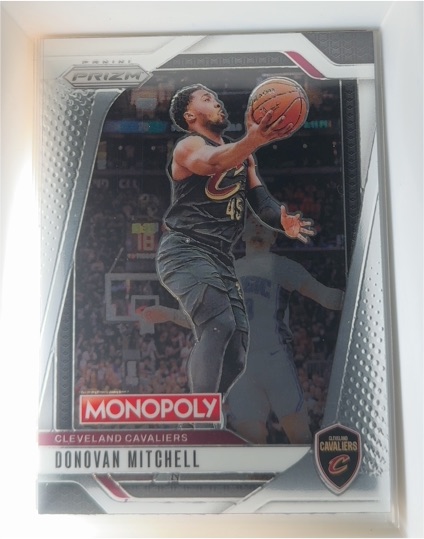 2024-25 Panini Prizm Monopoly #13 Donovan Mitchell — front