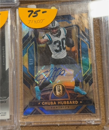 2024 Panini Gold Standard #43 Chuba Hubbard — front