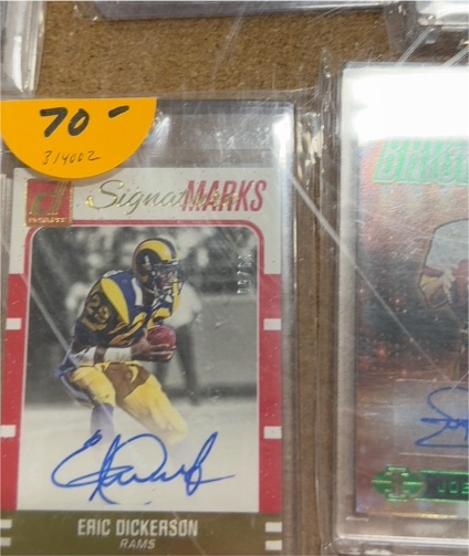 1991 Donruss Signature Marks #59 Eric Dickerson — front