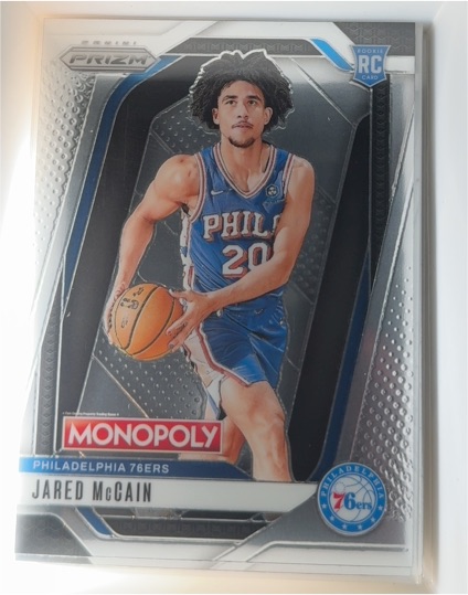 2024-25 Panini Prizm Monopoly #3 Jared McCain — front
