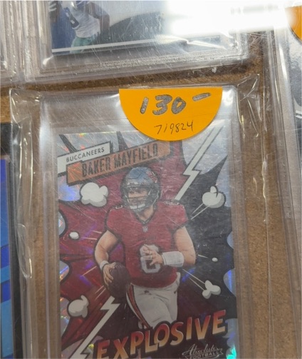 2023 Panini Absolute Explosive #Baker Mayfield — front