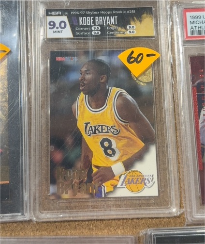 1996-97 Skybox Hoops #281 Kobe Bryant Rookie — front