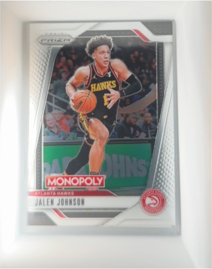 2024-25 Panini Prizm Monopoly #26 Jalen Johnson — front