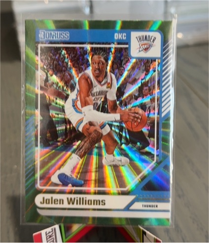 2024-25 Donruss #20 Jalen Williams — front