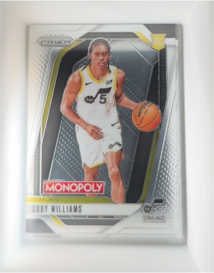 2024-25 Panini Prizm Monopoly #35 Cody Williams — front