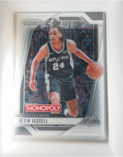 2024-25 Panini Prizm Monopoly #74 Devin Vassell — front