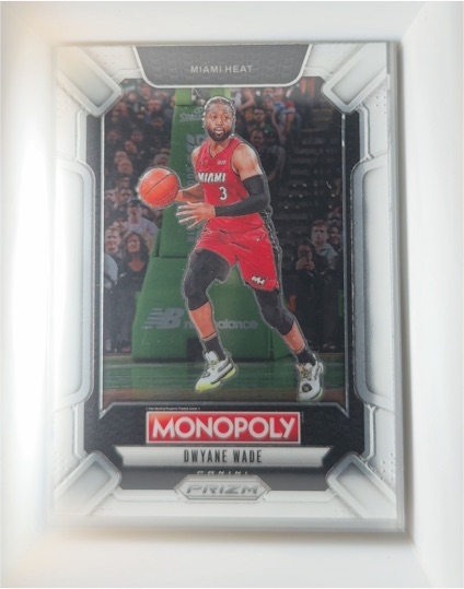 2024-25 Panini Prizm Monopoly #LEG10 Dwyane Wade — front