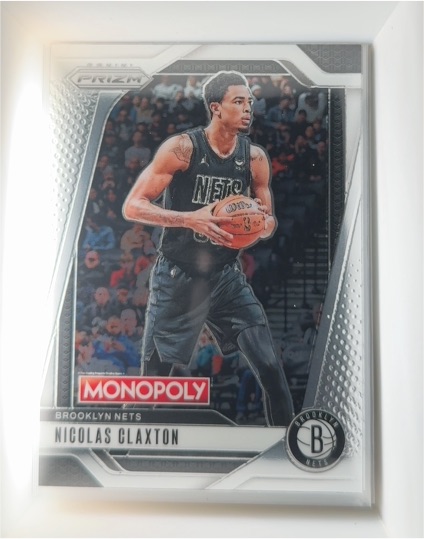 2024-25 Panini Prizm Monopoly #54 Nicolas Claxton — front