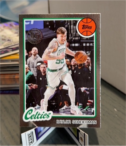2025-26 Topps 1980-81 #80BK-49 Baylor Scheierman — front