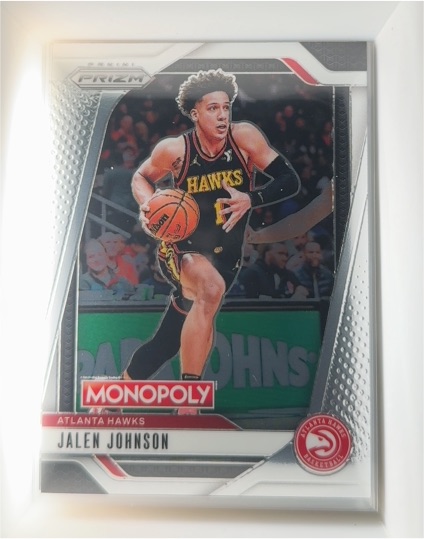 2024-25 Panini Prizm Monopoly #26 Jalen Johnson — front