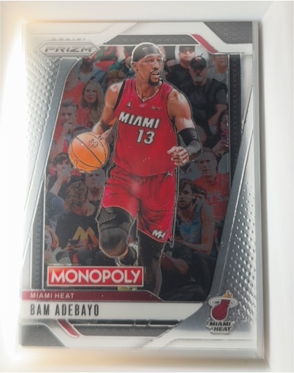 2024-25 Panini Prizm Monopoly #29 Bam Adebayo — front