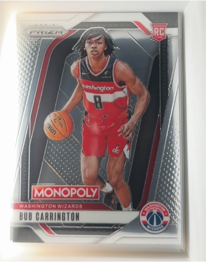 2024-25 Panini Prizm Monopoly #87 Bub Carrington — front
