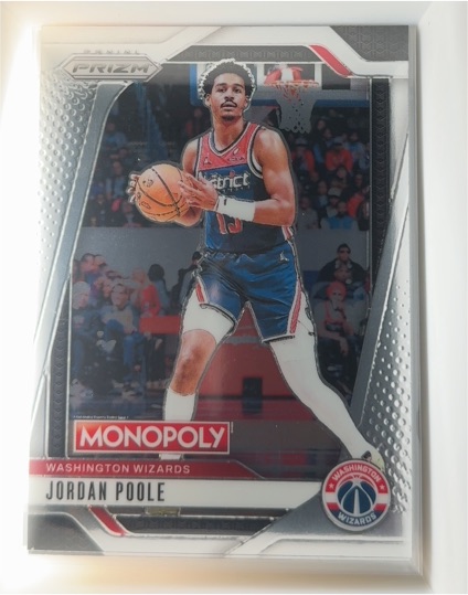 2024-25 Panini Prizm Monopoly #85 Jordan Poole — front