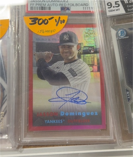 2020 Topps Archives Fan Favorites #111 Jasson Dominguez — front