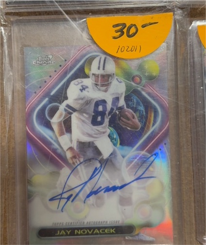 2023 Topps Chrome Cosmic #CCA-JN Jay Novacek — front