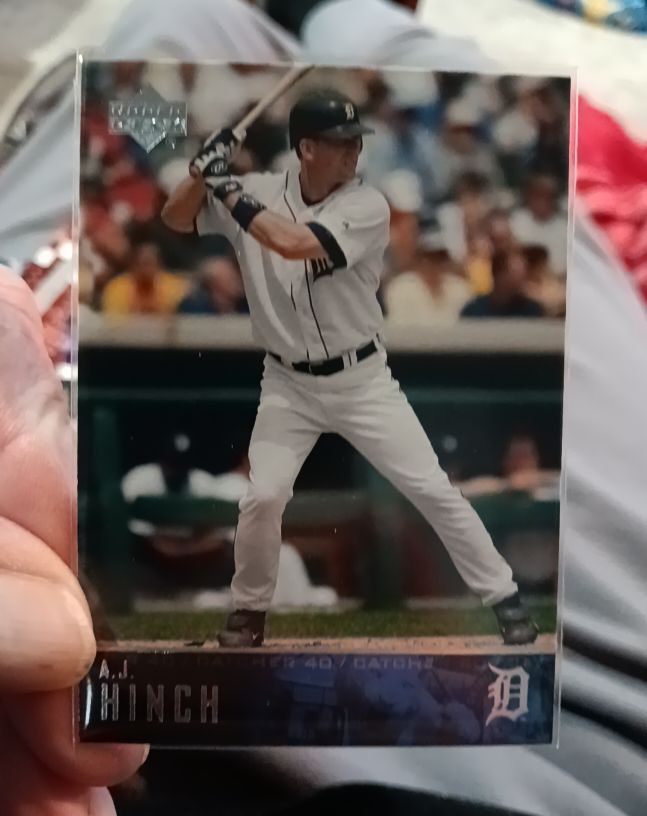 1997 Upper Deck #40 A.J. Hinch — front