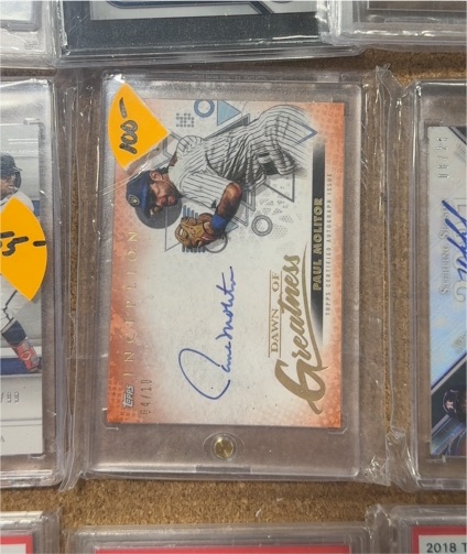 2022 Topps Inception Dawn of Greatness #8 Paul Molitor — front