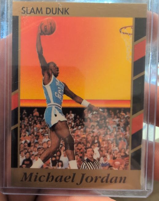 1991-92 Best of the Best #2 Michael Jordan Slam Dunk — front