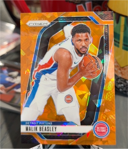 2024-25 Panini Prizm #211 Malik Beasley — front