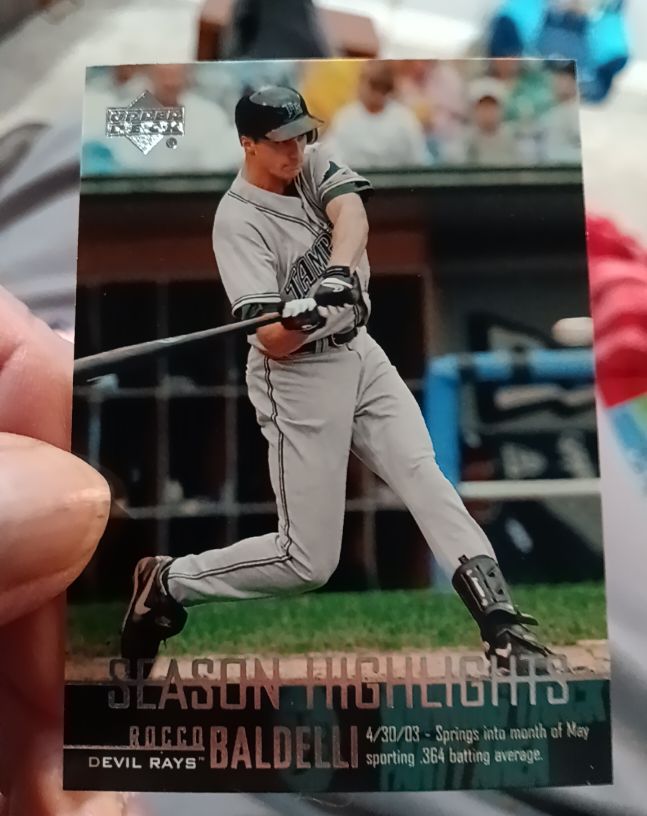 2003 Upper Deck Season Highlights SH-3 Rocco Baldelli — front