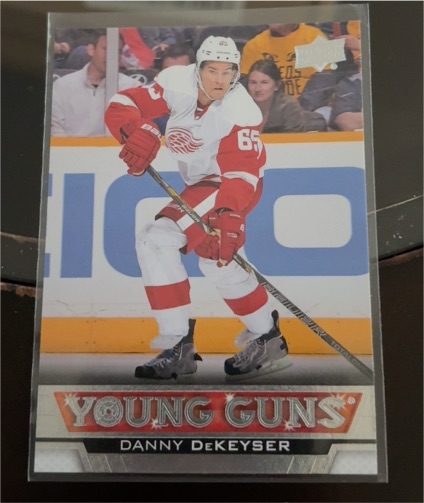 2013-14 Upper Deck Young Guns #227 Danny DeKeyser — front