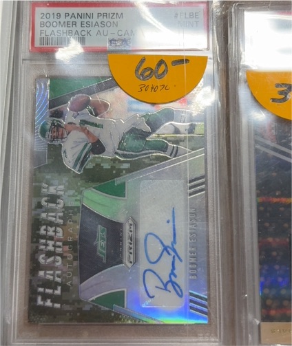 2019 Panini Prizm #FLBE Boomer Esiason — front