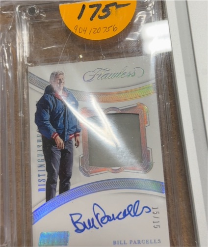 2024 Panini Flawless #15 Bill Parcells — front