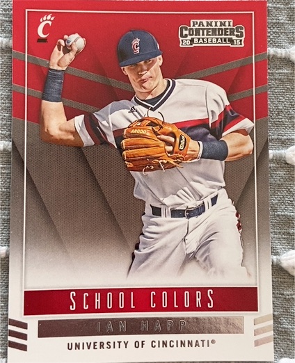 2015 Panini Contenders School Colors #7 Ian Happ — front
