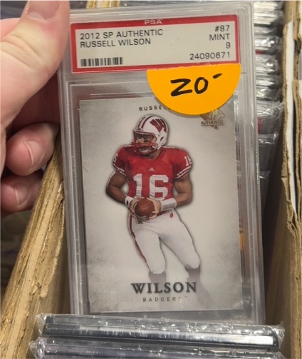2012 SP Authentic #87 Russell Wilson — front
