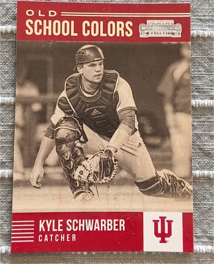 2015 Panini Contenders Old School Colors #29 Kyle Schwarber — front