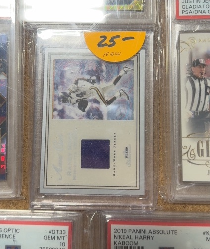 2003 SP Authentic #RA-CH Champ Bailey Rookie Patch — front