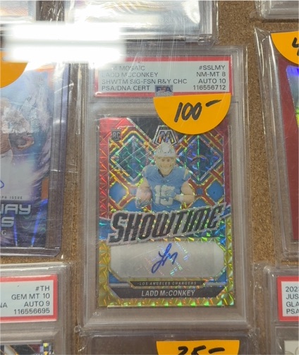 2024 Panini Mosaic #SSLMY Ladd McConkey — front