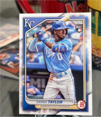 2024 Bowman #100 Samad Taylor — front