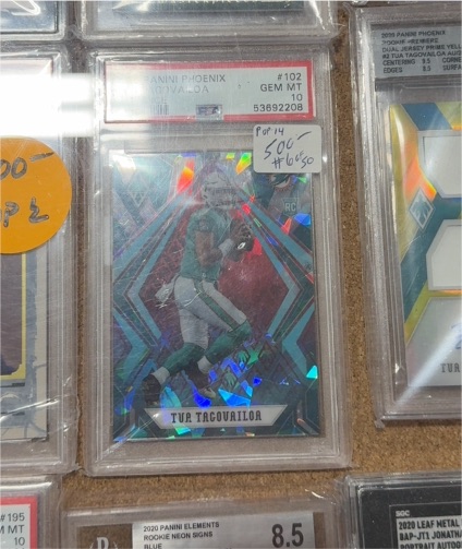 2020 Panini Phoenix #102 Tua Tagovailoa — front
