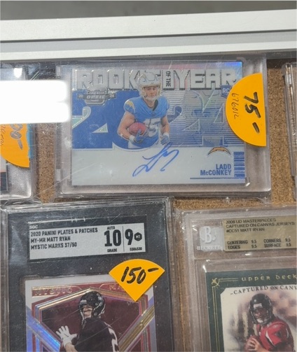 2021 Donruss Optic Rookie of the Year Ladd McConkey — front
