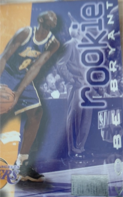 1996-97 Skybox Premium #203 Kobe Bryant Rookie Card — front