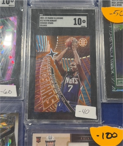 2021-22 Panini Illusions #13 Kevin Durant — front
