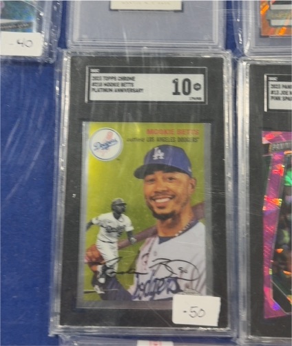 2023 Topps Chrome Platinum Anniversary #218 Mookie Betts — front