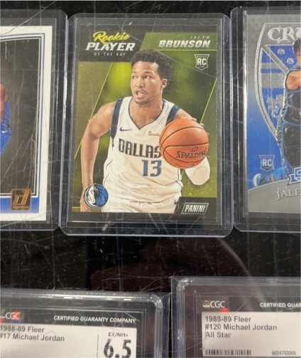 2018-19 Panini Player of the Day #R3 Jalen Brunson — front