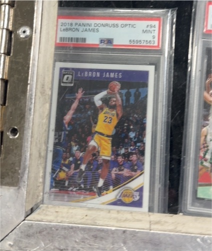 2018 Panini Donruss Optic #94 LeBron James — front