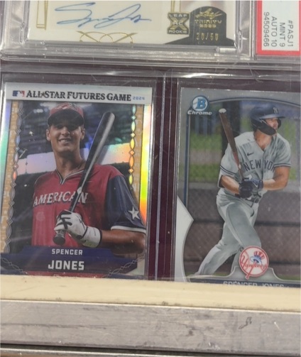 2023 Bowman Chrome Prospects #BCP-139 Spencer Jones — front