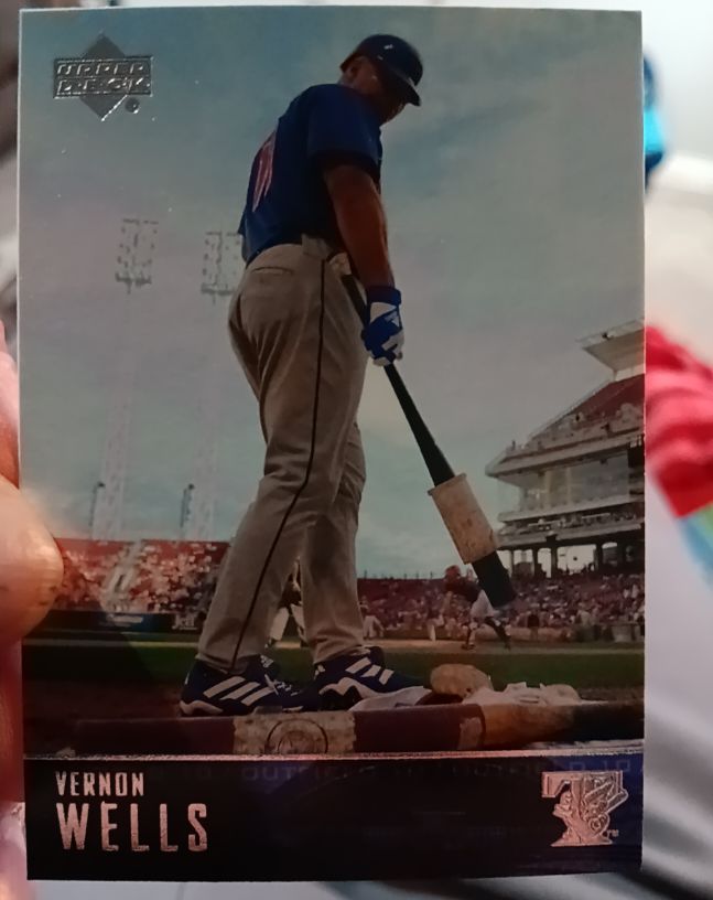 2004 Upper Deck #49 Vernon Wells — front