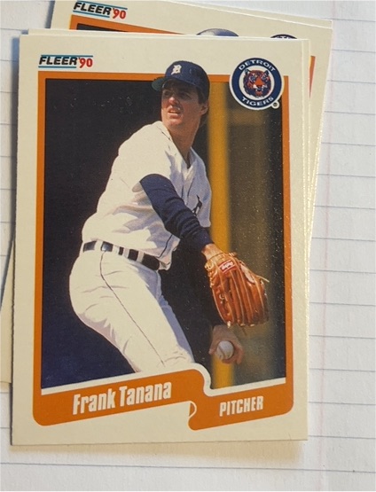1990 Fleer #616 Frank Tanana — front