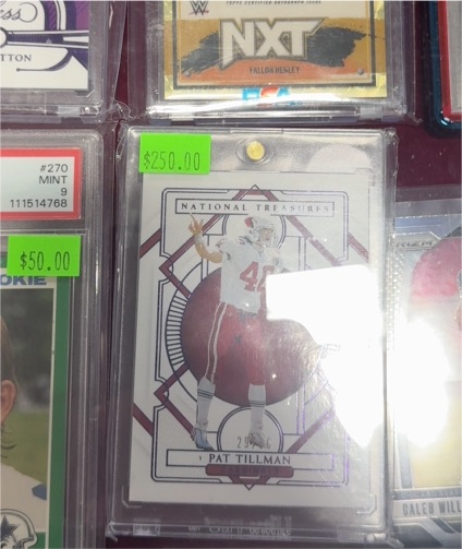 2017 Panini National Treasures #2 Pat Tillman — front