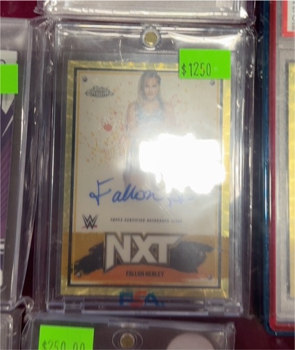 2025 Topps Chrome WWE NXT #Fallon Henley — front