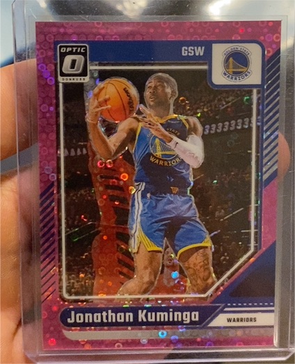 2024-25 Panini Donruss Optic #197 Jonathan Kuminga — front